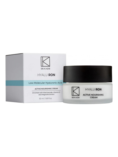 Гиалуроновый активный питательный Dr.Kadir Hyalu-Ron  Low Molecular Hyaluronic Active Nourishing Cream, 50 мл